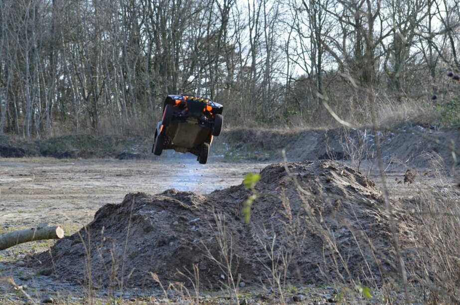 kleiner Hügel große Sprünge